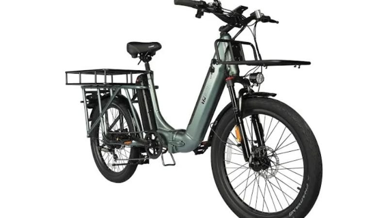 bicicleta elétrica de carga para transporte