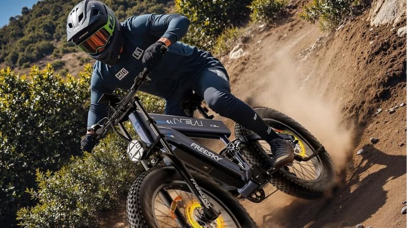 bicicleta elétrica mountain bike para trilhas