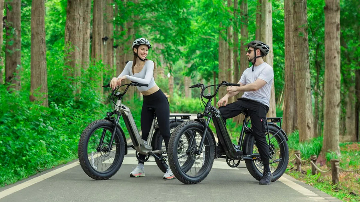 : Componentes da bicicleta elétrica: motor, bateria e assistência ao pedal