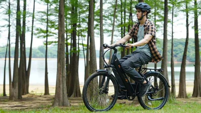 Bicicleta elétrica com bom nível de conforto e autonomia

