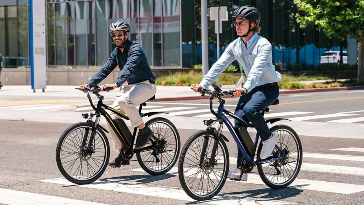 bicicleta elétrica barata urbana